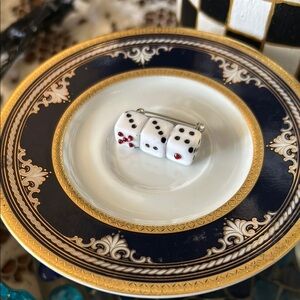 Vintage Dice Pin